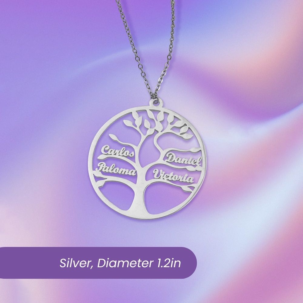 Custom Tree of Love Pendant Necklace